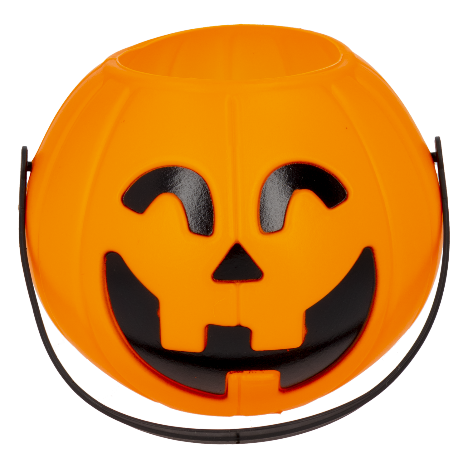 Calabaza Recipiente Para Caramelos Con Jaladera IMPORTADORA CUMPLEAÑOS 20X16 Cm - Imagen 2