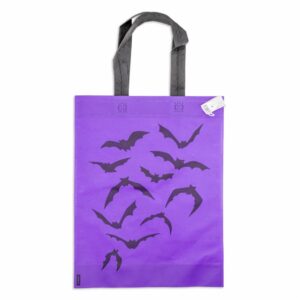 Bolsa Para Caramelos Murciélago Halloween ECO BAGS 35X45 Cm