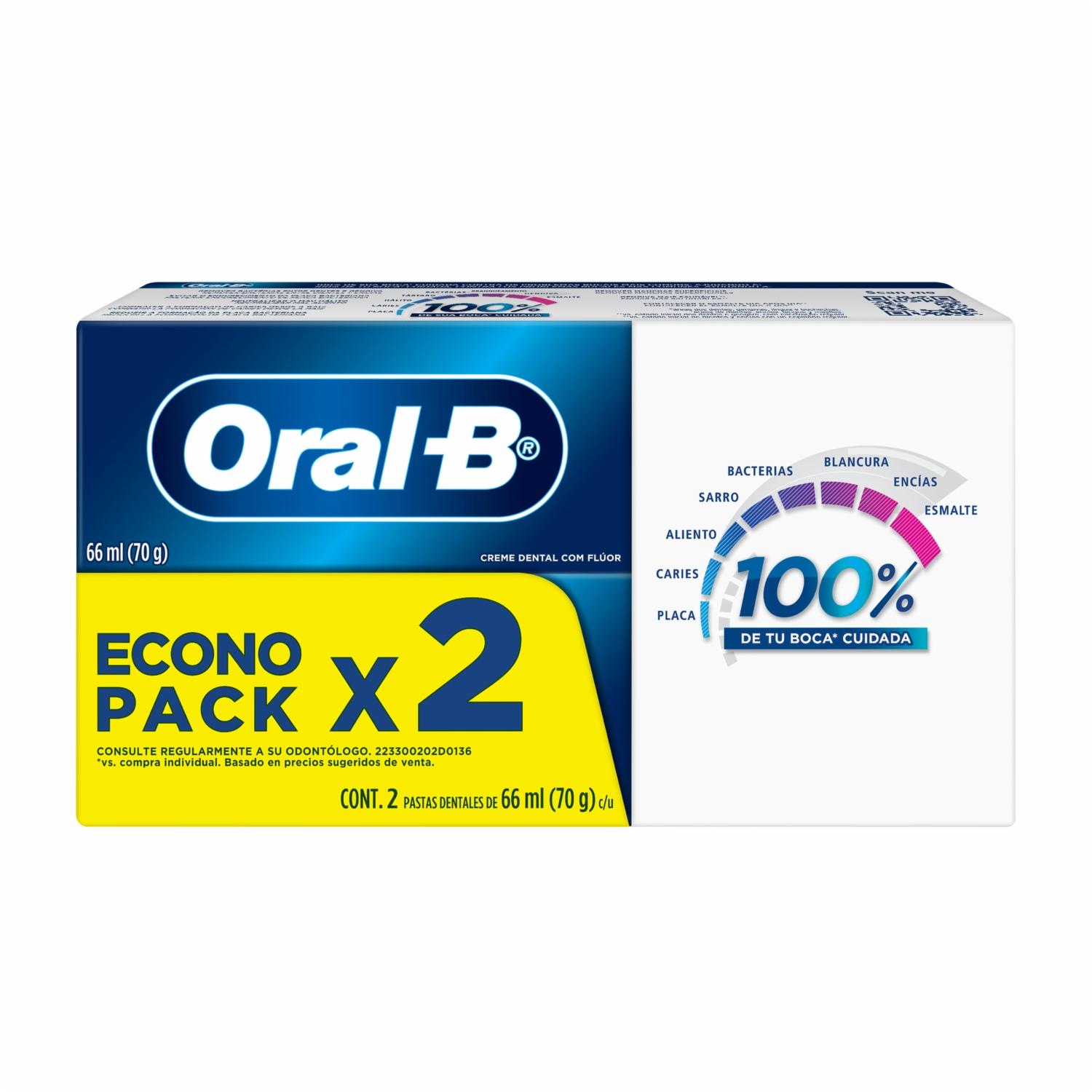 Pasta Dental Pro Salud Advanced Econopack ORAL-B 2 X 66 Ml - Imagen 13