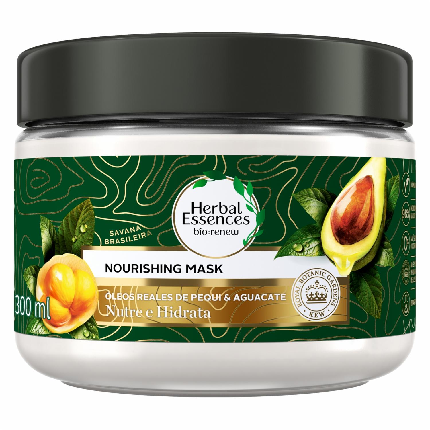 Mascarilla Hidratante Nutre E Hidrata Pequi & Aguacate HERBAL ESSENCES 300 Ml - Imagen 19