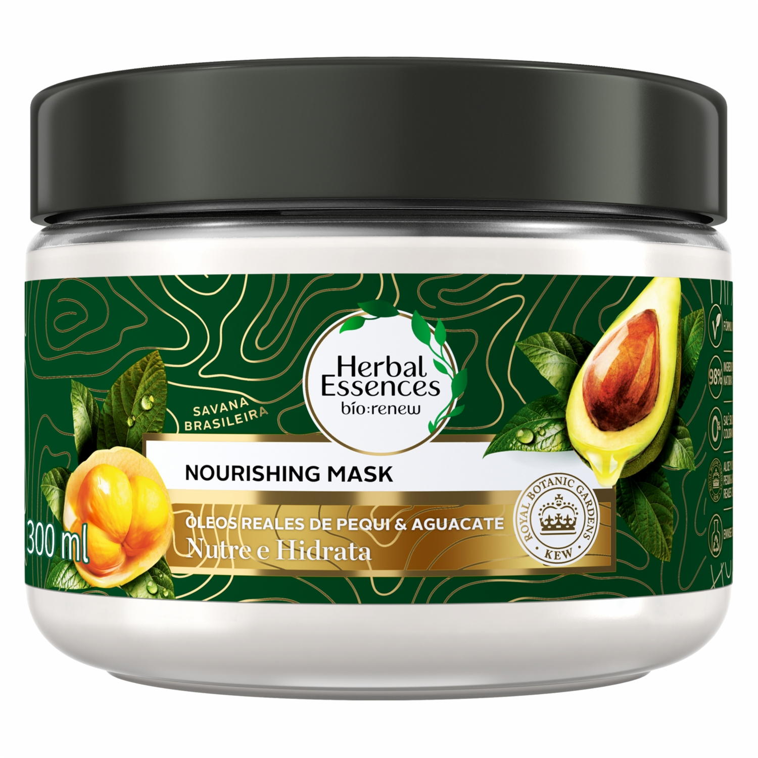 Mascarilla Hidratante Nutre E Hidrata Pequi & Aguacate HERBAL ESSENCES 300 Ml - Imagen 20