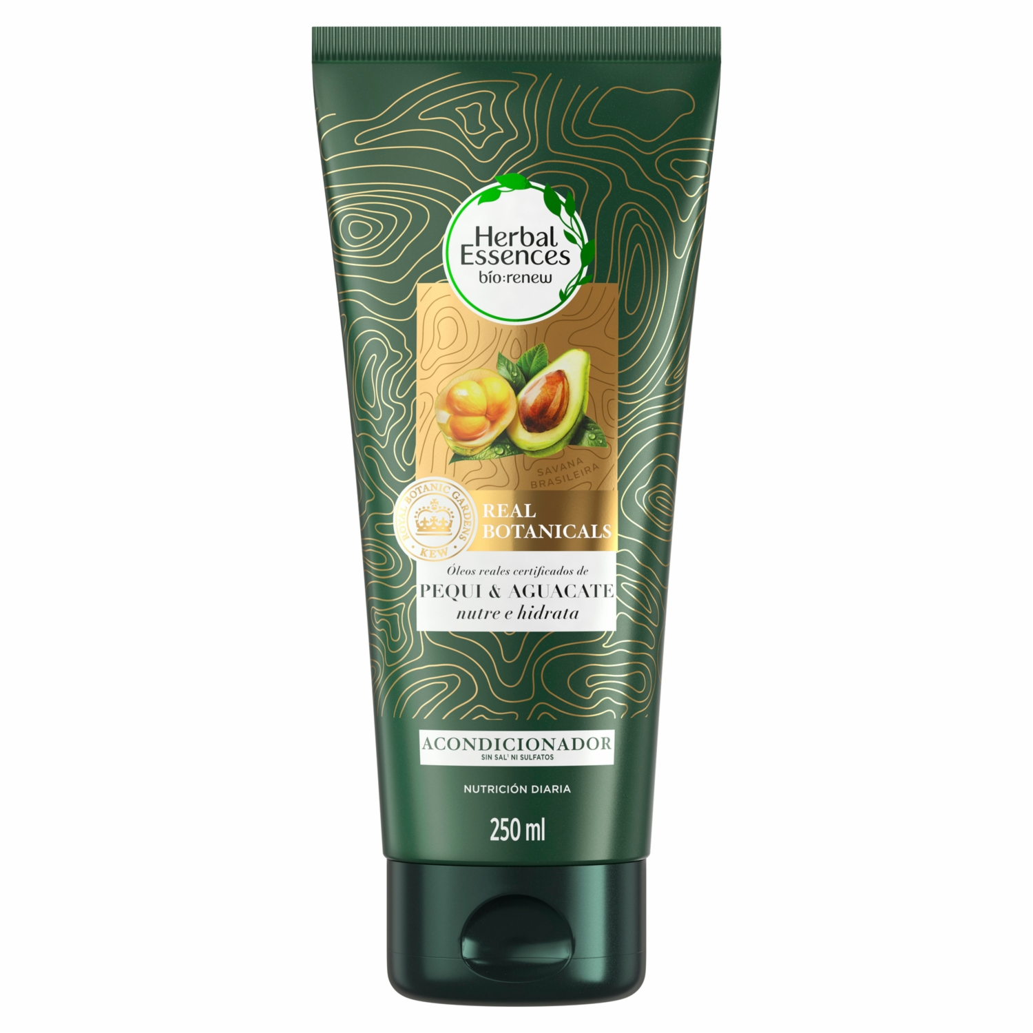 Acondicionador De Cabello Bio:Renew Pequi & Aguacate Nutre E Hidrata HERBAL ESSENCES 250 Ml