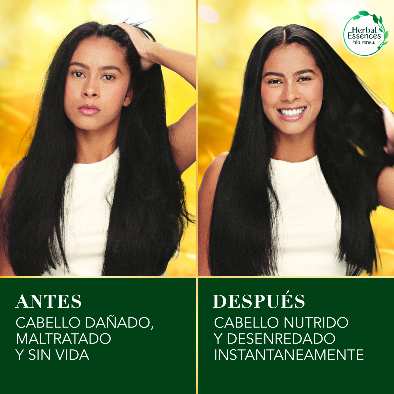 Acondicionador De Cabello Bio:Renew Pequi & Aguacate Nutre E Hidrata HERBAL ESSENCES 250 Ml