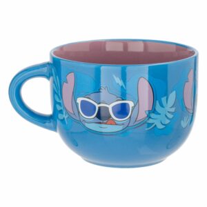 Jarro Jumbo De Cerámico Stitch Bitono DISNEY 820 Ml