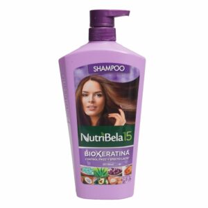 Shampoo Para Cabello Biokeratina Anti Frizz NUTRIBELA 750 Ml