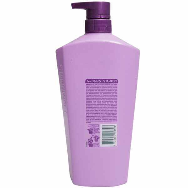 Shampoo Para Cabello Biokeratina Anti Frizz NUTRIBELA 750 Ml - Imagen 3