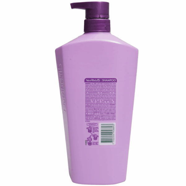 Shampoo Para Cabello Biokeratina Anti Frizz NUTRIBELA 750 Ml - Imagen 4