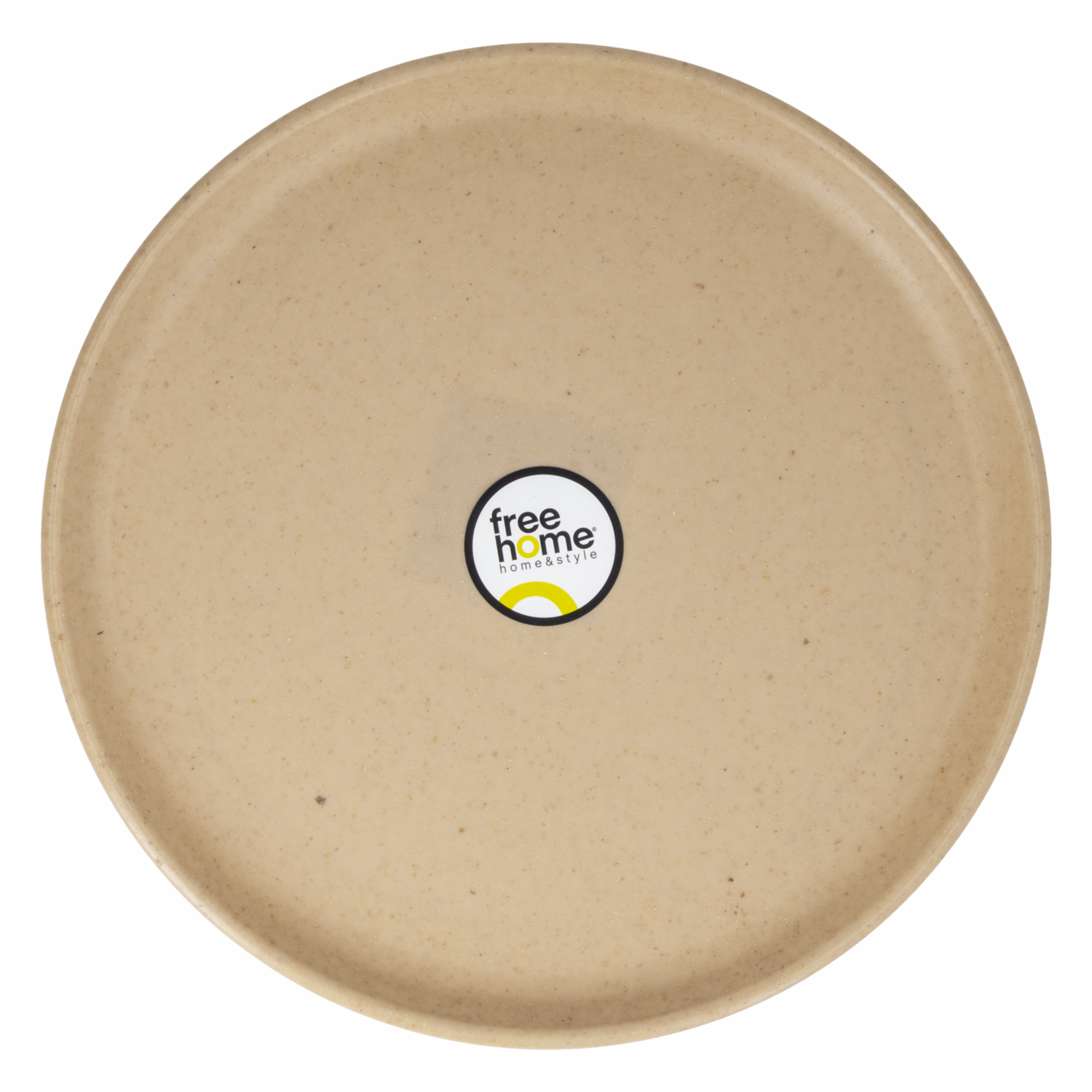 Plato Tendido Beige Areia FREE HOME 25 CM