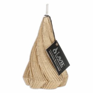 Vela Decorativa Árbol Suspiro Dorado LAVEL 10 X 5 Cm