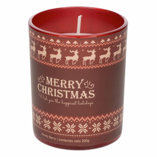 Vela Decorativa Navideña Sweeter Rojo LAVEL 200 G