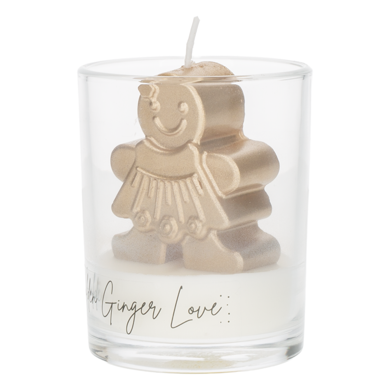 Vela Navideña En Vaso Galleta De Jengibre LAVEL 9.5X7.5 Cm - Imagen 4