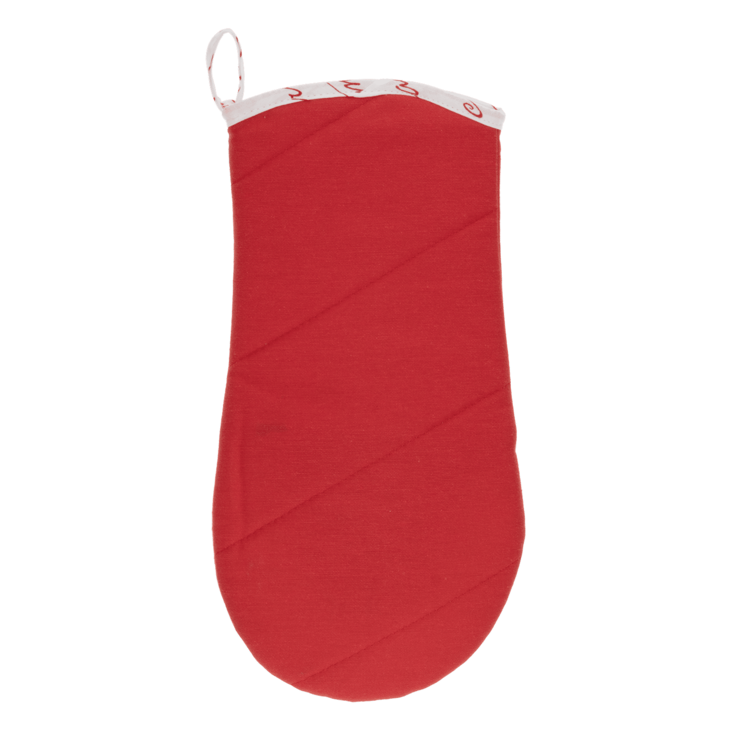 Guante Cocina Rojo Christmas HECHO AQUÍ 33 X 16 Cm - Imagen 2