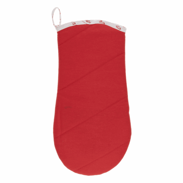 Guante Cocina Rojo Christmas HECHO AQUÍ 33 X 16 Cm - Imagen 2