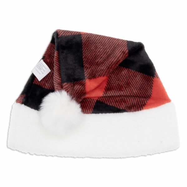 Gorro Navideño Santa Cuadros CAESAR'S FACTORY Talla Mediana - Imagen 3