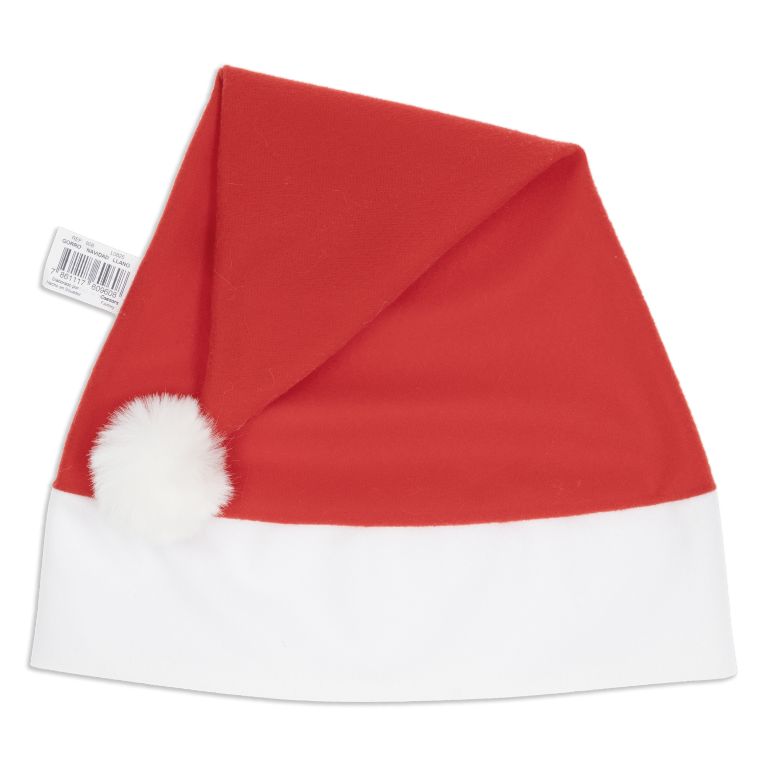 Gorro Navideño Santa Económico CAESAR'S FACTORY Grande - Imagen 4