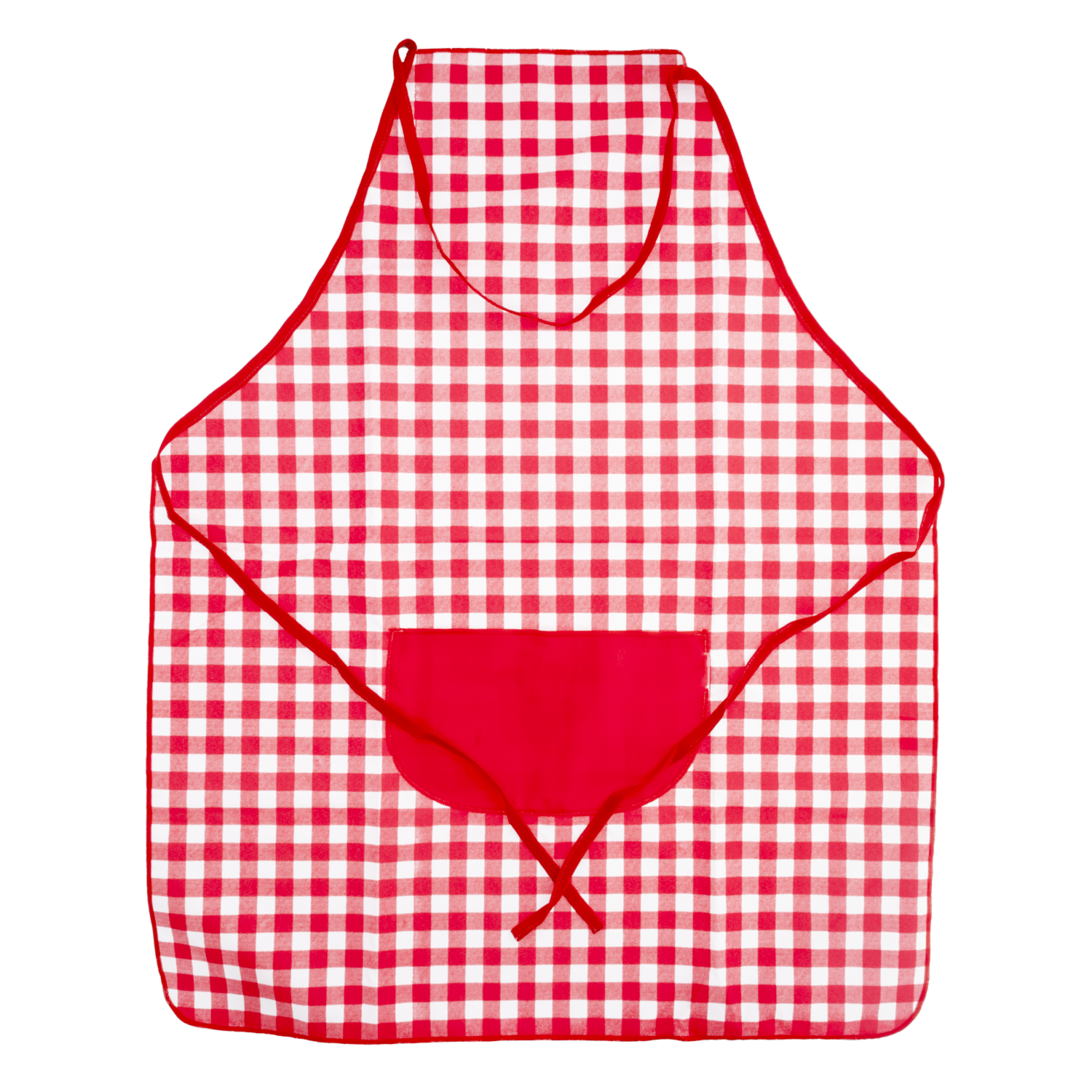 Delantal Diseño Cuadros Rojos Y Blancos CAESAR'S FACTORY 75X60 Cm - Imagen 2