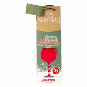 Funda Para Botella Kf Navidad PAPELART X 3 Uds