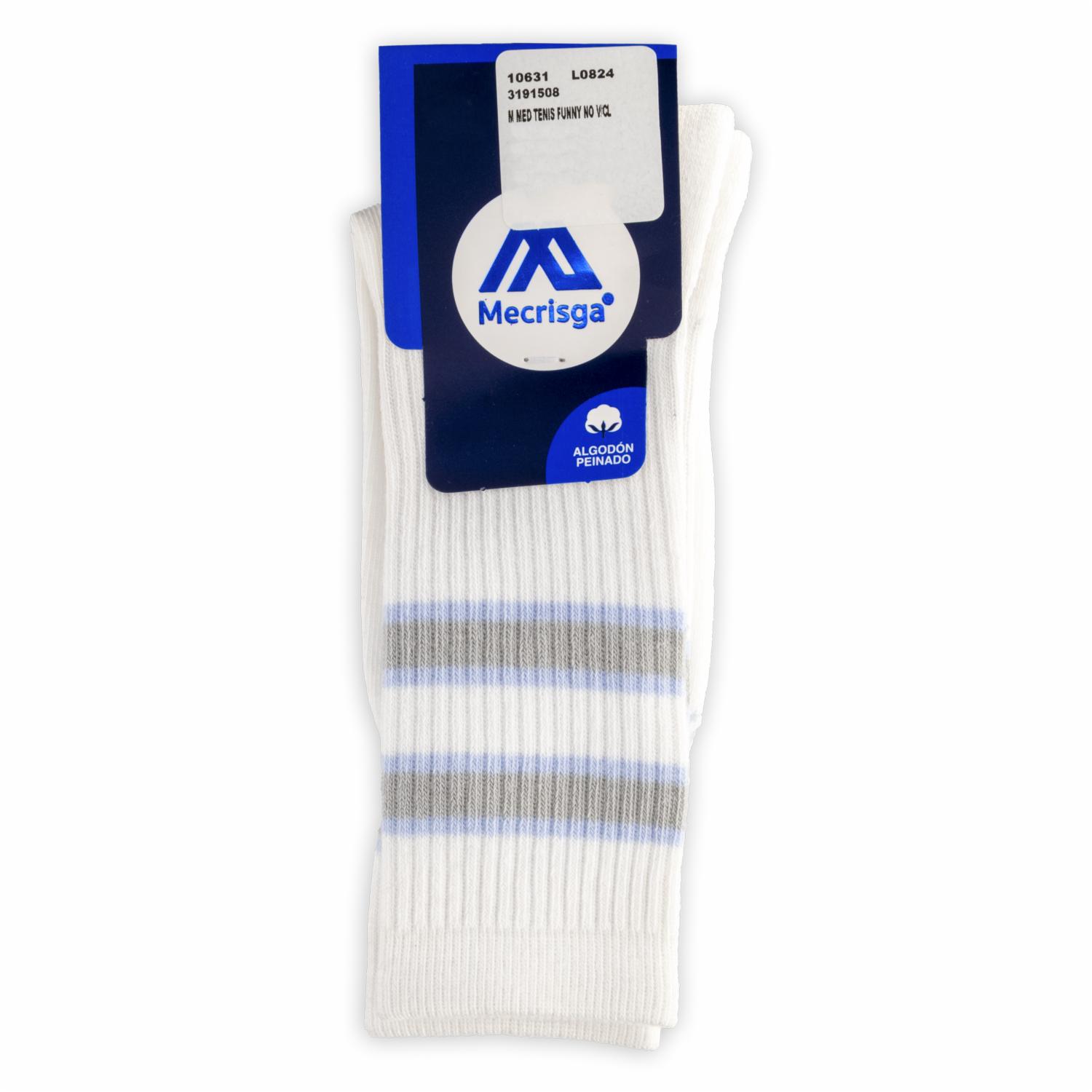 Medias Niño Tennis Funny Varios Colores MECRISGA Talla 8-10 - Imagen 2
