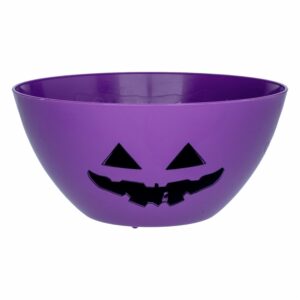 Tazón Halloween Lila PLAPASA 17X17X8.3 Cm