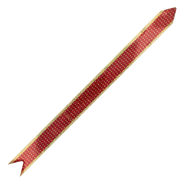 Lazo Mágico Para Regalo Diseño Metálico Impreso Estrellitas Rojo SPLENDOR 42 Cm X 19 Mm - Imagen 4