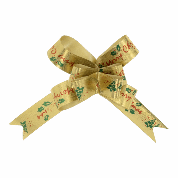 Lazo Mágico Para Regalos Merry Christmas SPLENDOR 42 Cm X 19 Mm - Imagen 4