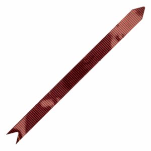 Lazo Mágico Para Regalos Rojo Impreso Paralelos Negro SPLENDOR 42 Cm X 19 Mm