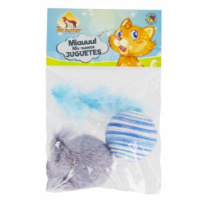 Juguete Para Gatos Pelota Sonora THE PET FACTORY Mediano