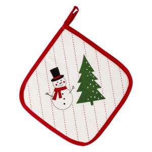 Cogeolla Navideño Diseño Muñecos CASA LINDA 21X21 Cm