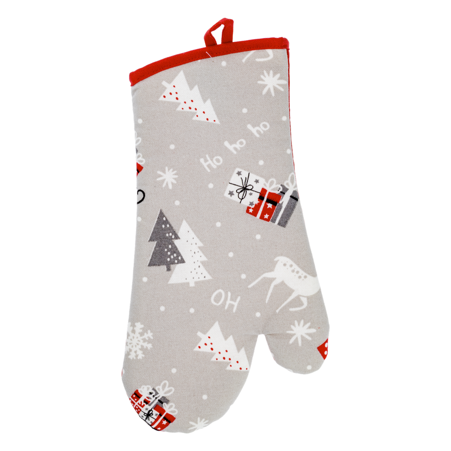 Guante De Cocina Navideño Gifdad CASA LINDA 33X17 CM - Imagen 2