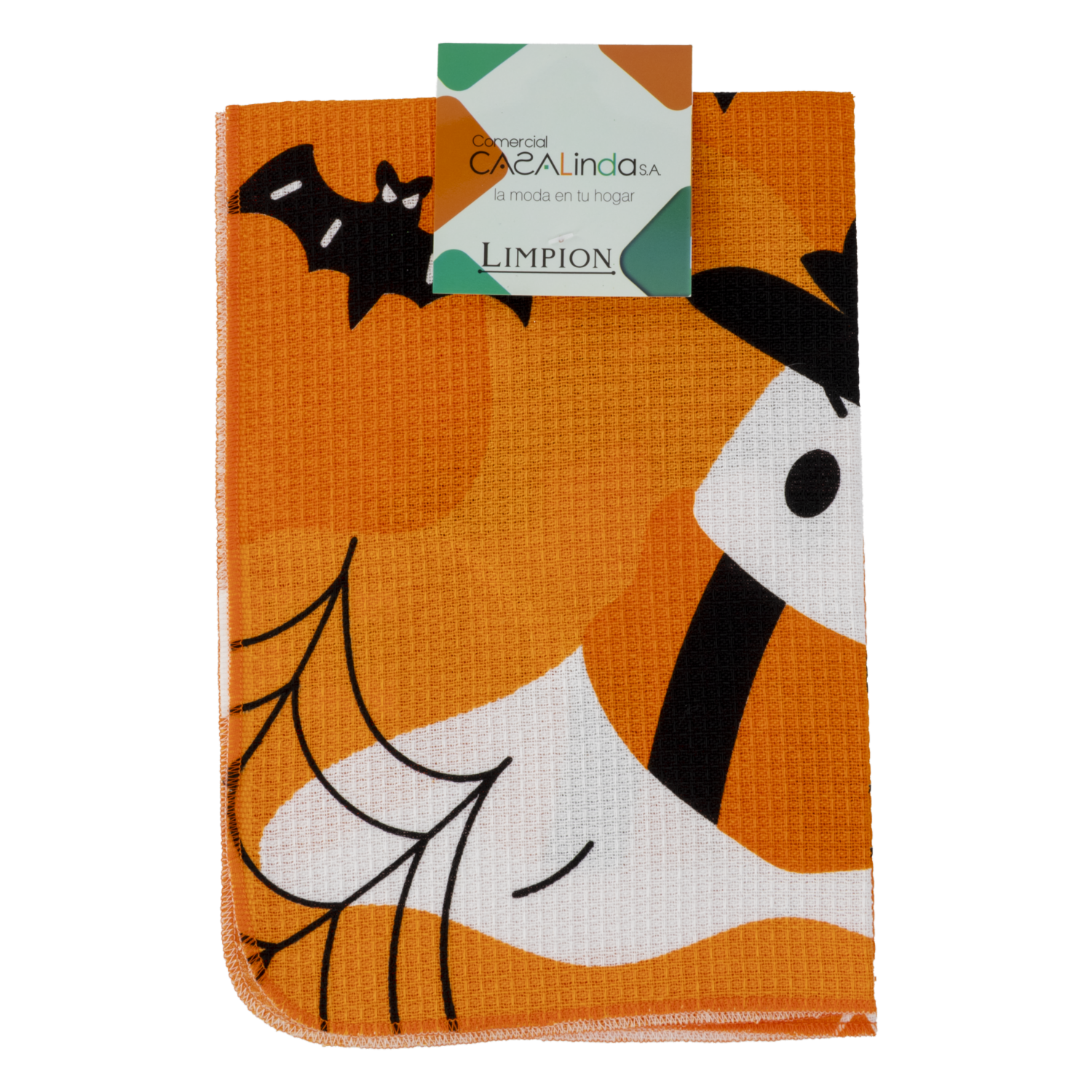 Limpión Diseño Murciélago Halloween CASA LINDA 60X40 Cm - Imagen 2