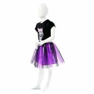 Falda Corta, Tutu De Vuelos De Tul HALLOWEEN
