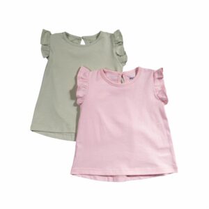 Camiseta Manga Corta Con Vuelos MGX BABY