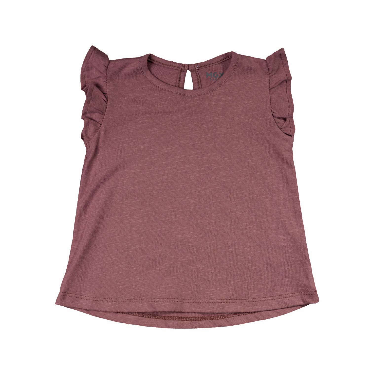 Camiseta Manga Corta Con Vuelos MGX BABY - Imagen 2