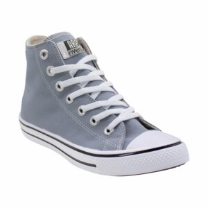 Zapato De Lona Ares Tobillo Alto Gris Y Blanco VENUS