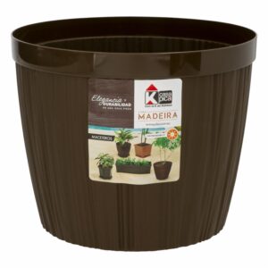 Macetero Con Base Madeira Red Click Café CASA PICA 3 Litros