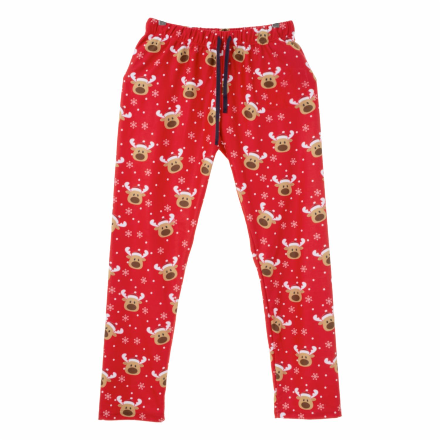 Pijama Polar Navidad 2 Piezas Camiseta Manga Larga Estampada Bluy Y Pantalón TREND & STYLE - Imagen 5