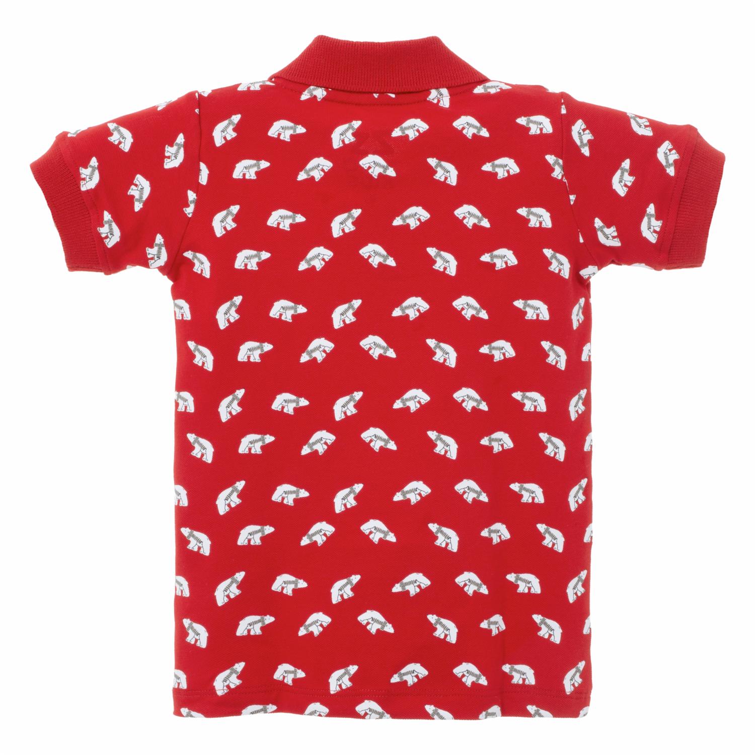 Camiseta Navidad Tipo Polo Estampados Miniprints Mangas Cortas MGX KIDS - Imagen 3