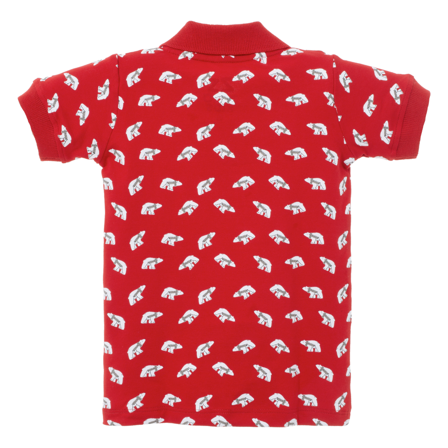 Camiseta Navidad Tipo Polo Estampados Miniprints Mangas Cortas MGX KIDS - Imagen 4