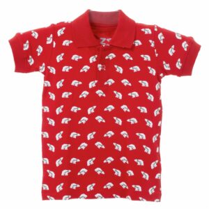 Camiseta Tipo Polo Estampados Miniprints Mangas Cortas MGX KIDS