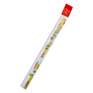 Papel De Regalo 50X70 Cm Pueblo Navidad Pliego Tubo OIMI X 2 Unidades