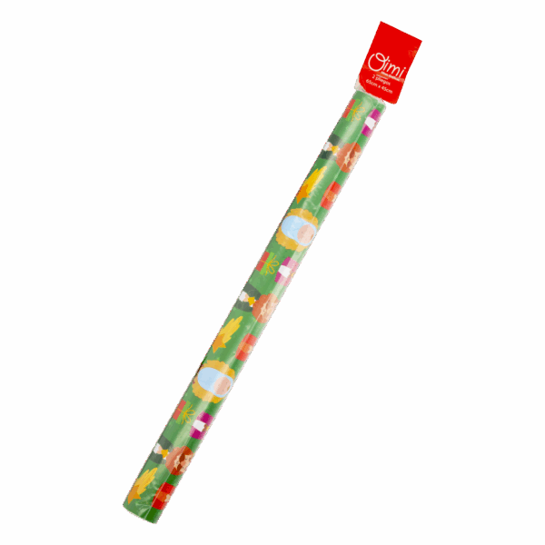 Papel Para Regalo Navideño Diseño Reyes Magos 65 X 45 Cm OIMI 2 Pliegos - Imagen 2