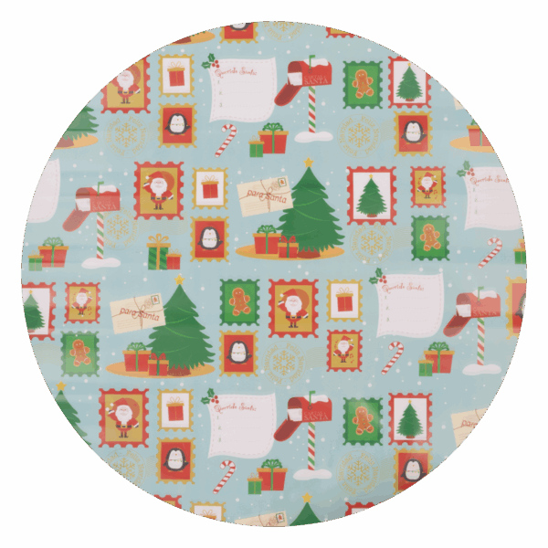 Papel De Regalo Navideño Carta A Santa OIMI 50 X 70 Cm X 2 Uds - Imagen 4