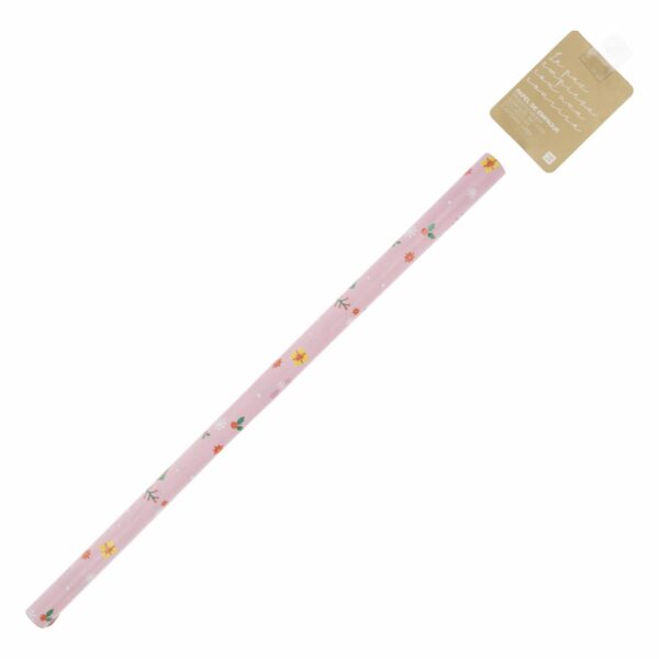 Papel De Regalo Navideño Doble Lado Rosado IGUALNOIGUAL 43,5 X 63,5 X 2 Uds