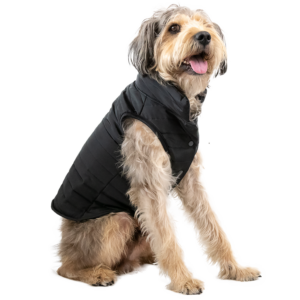 Chaleco Para Mascota Acolchado Negro NENUU Talla Extra Extra Grande