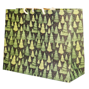 Funda De Regalo Navideña Merry Tree RECOPAPEL Mediano