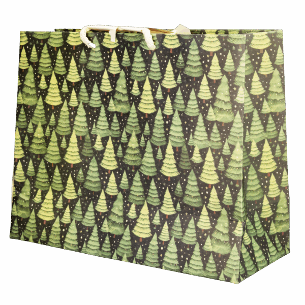 Funda De Regalo Navideña Merry Tree RECOPAPEL Mediano - Imagen 2