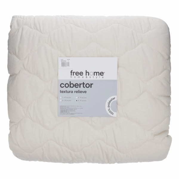 Cobertor Textura Relieve Bouquet Arena FREE HOME - Imagen 4