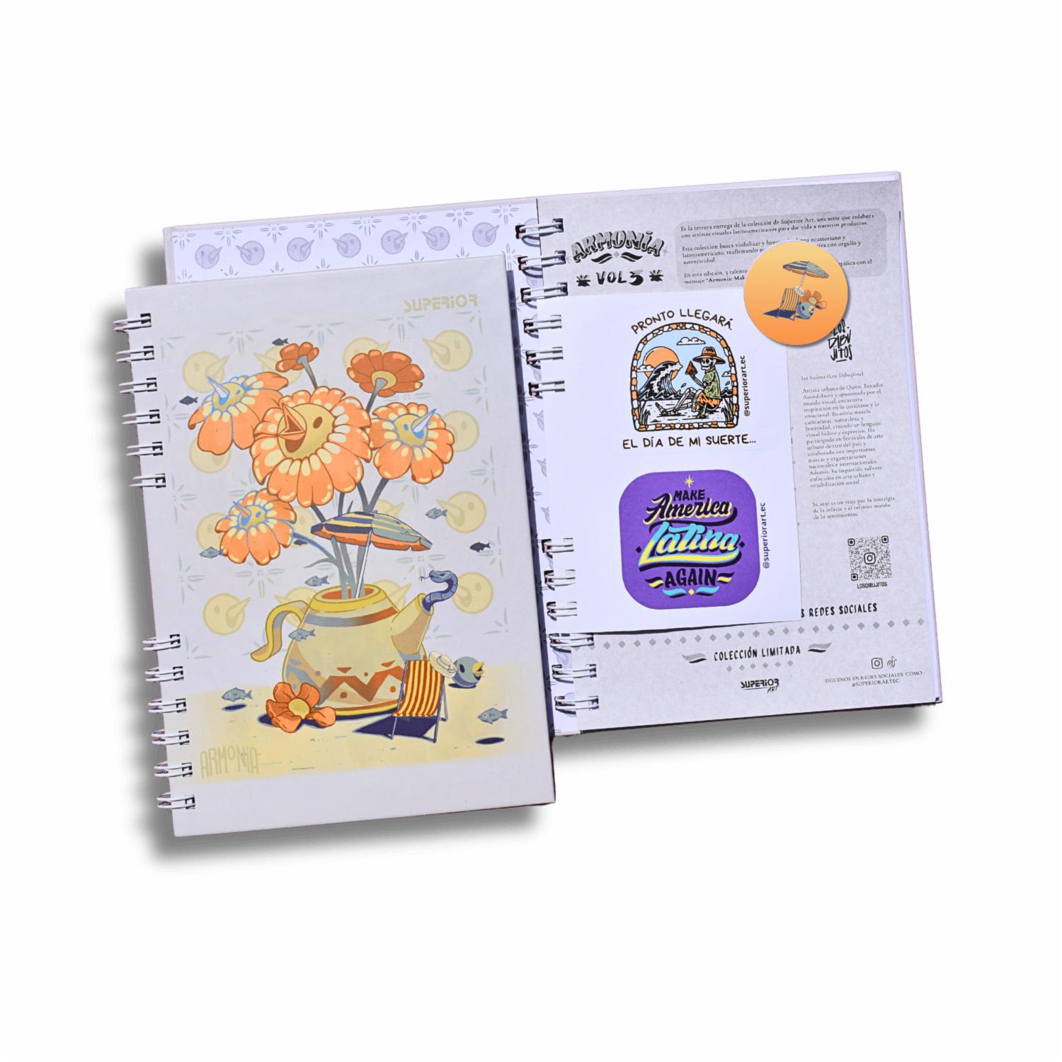 Cuaderno De Dibujo Bocetero A5 ARMONIA 50 Hojas - Imagen 3