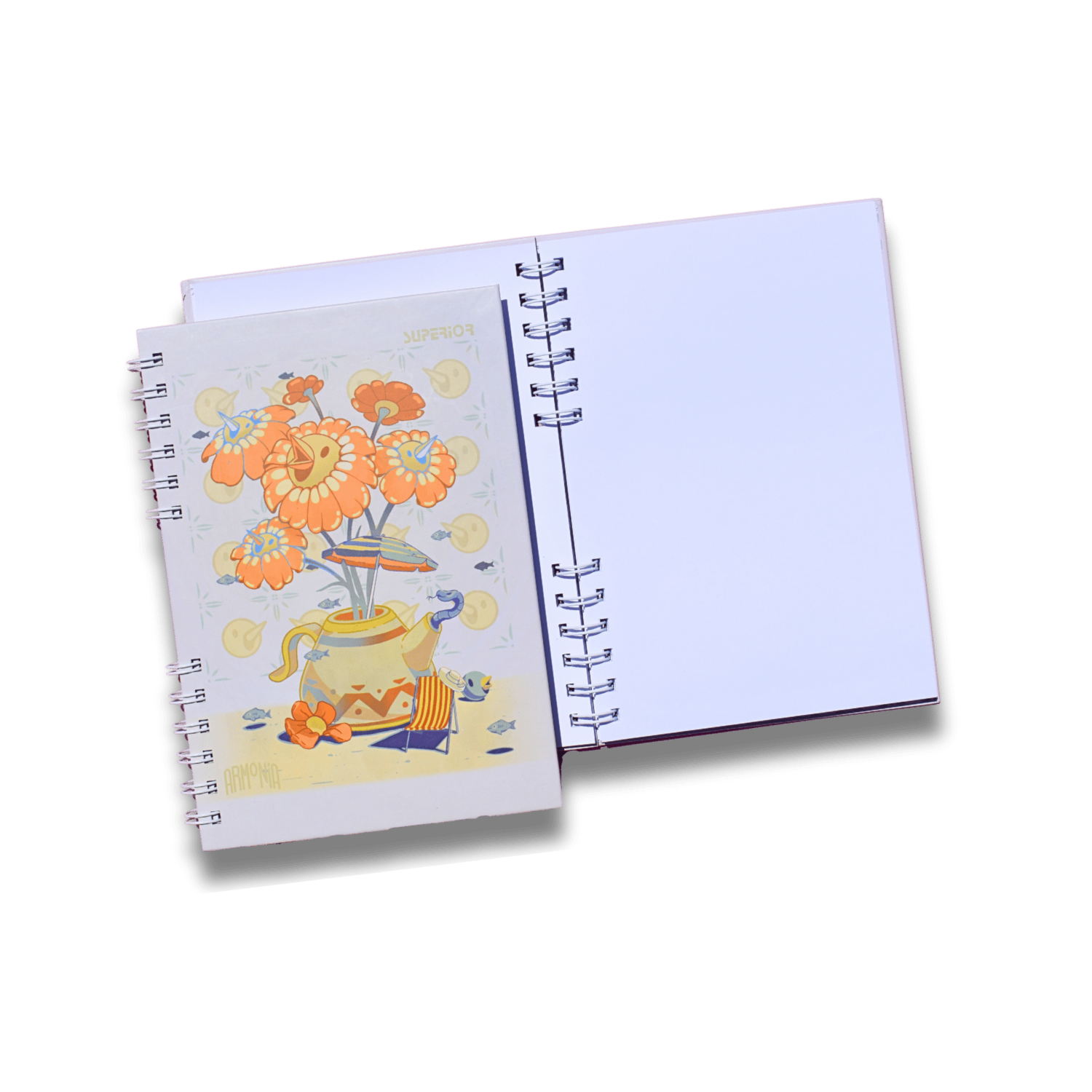 Cuaderno De Dibujo Bocetero A5 ARMONIA 50 Hojas - Imagen 8