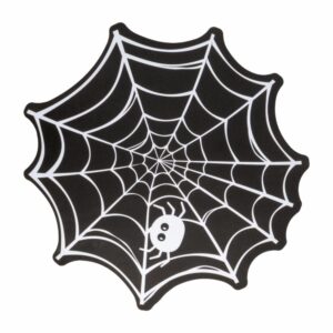 Individual Plástico Halloween Telaraña KIKEMAR 40 X 40 Cm